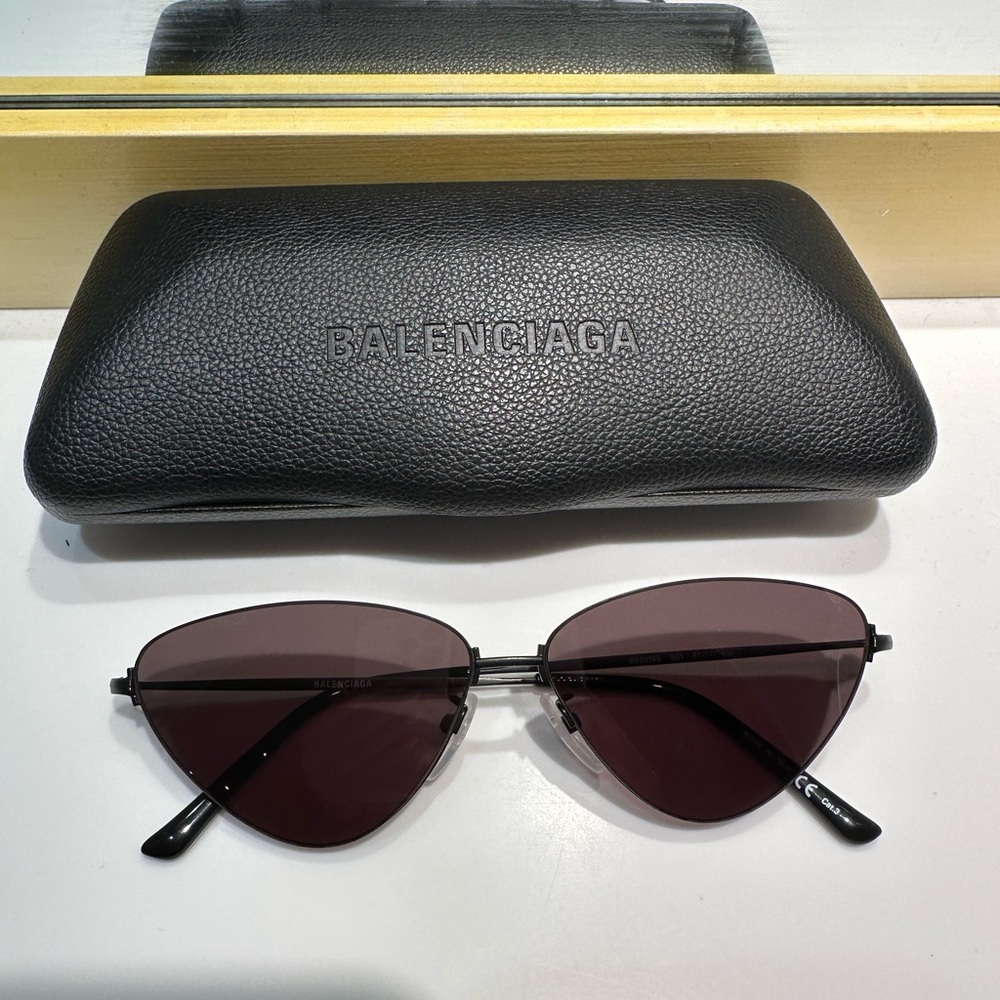 Balenciaga Black Sunglasses